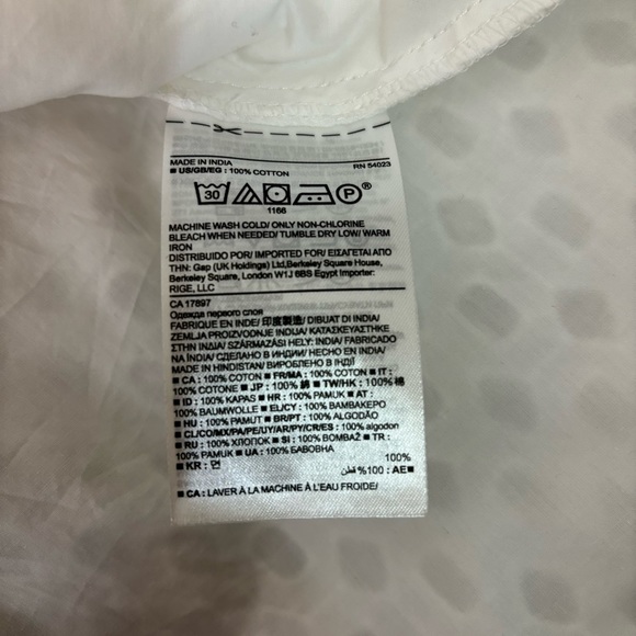 NWT Banana Republic White Eyelet Dress - Picture 6 of 12